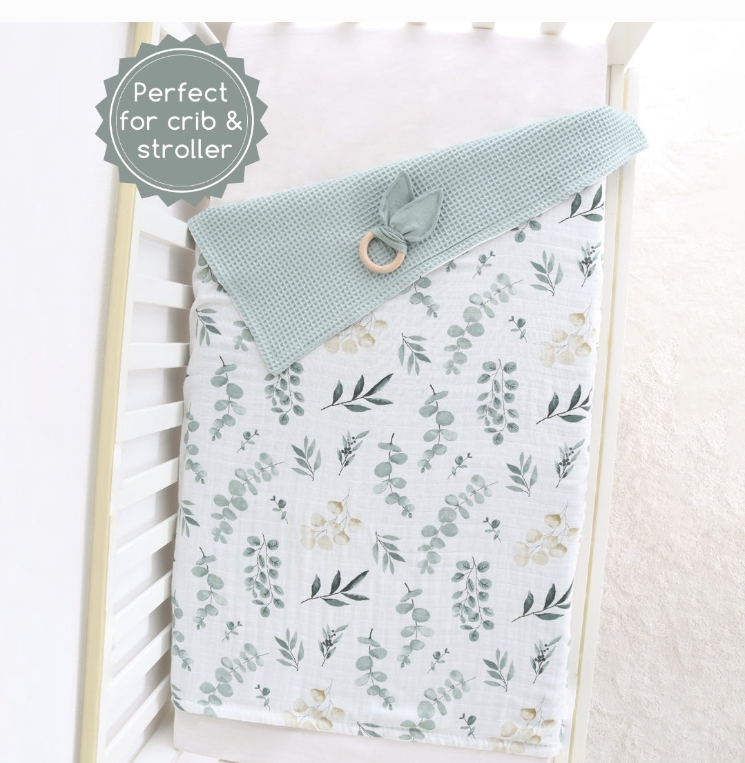 Leaf Waffle Double Sided Blanket