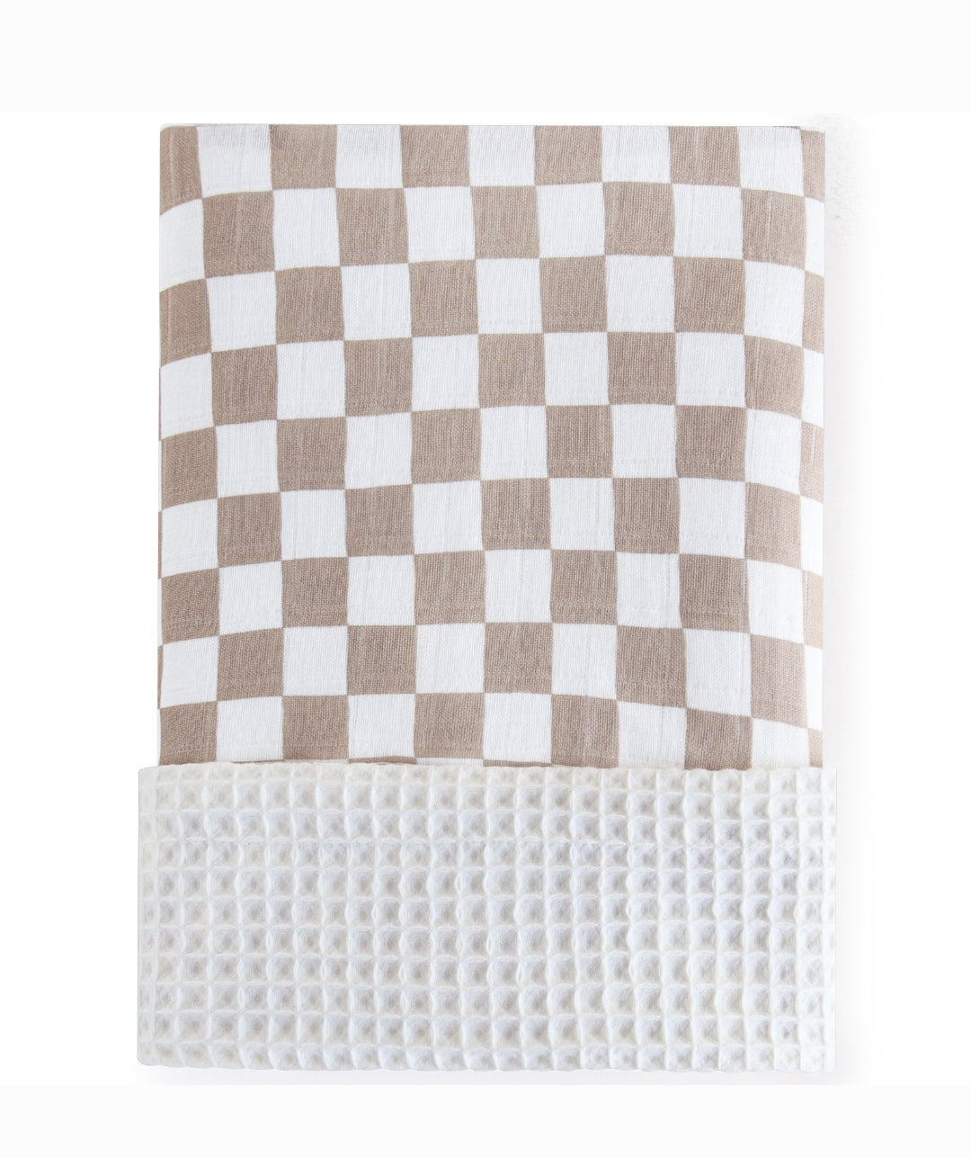 Chequered Waffle Double Sided Blanket