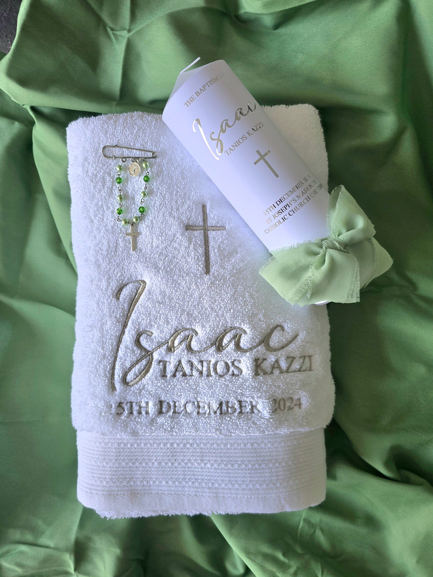 Isaac Christening Box Set