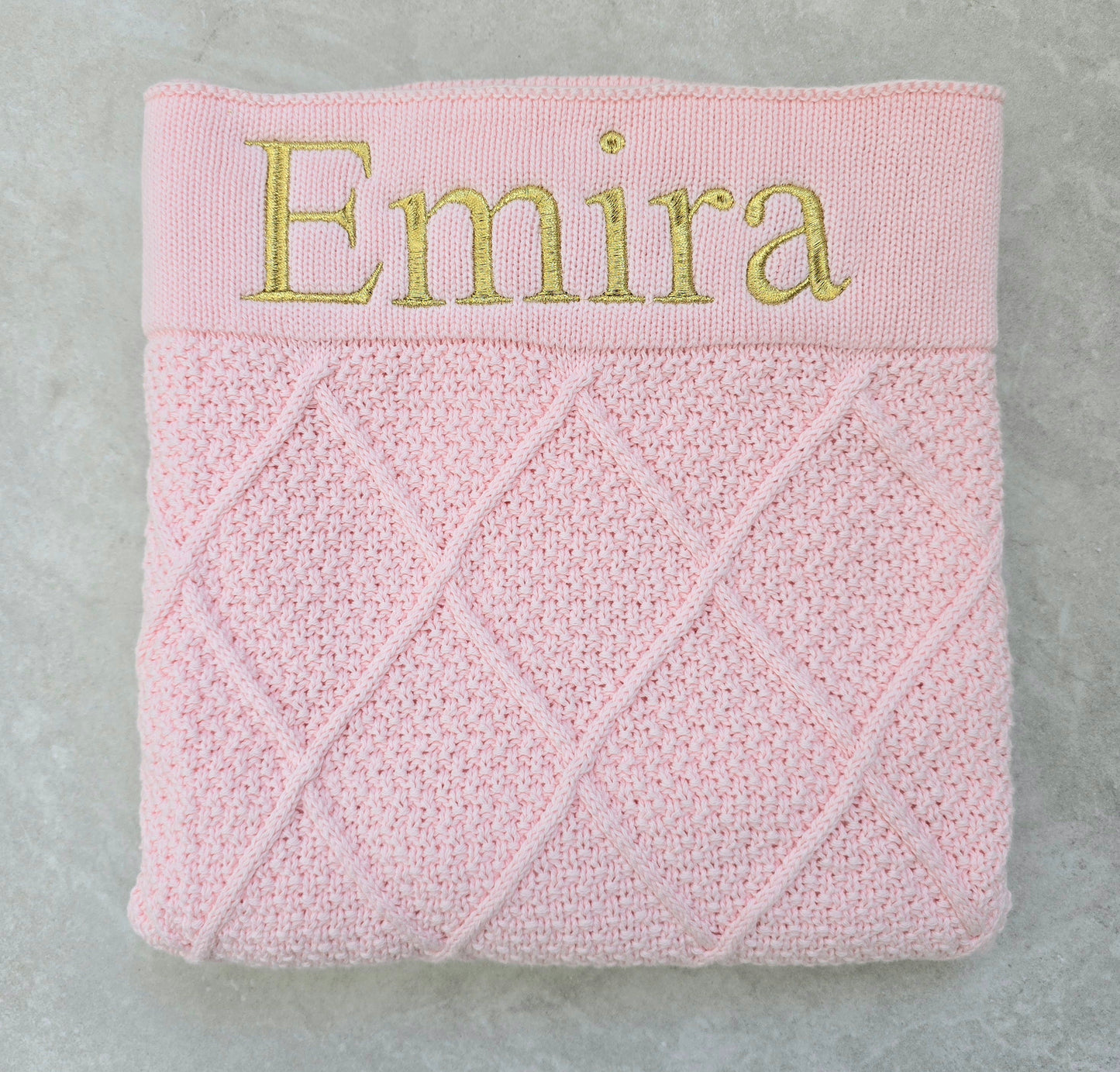 Pink Pattern Blanket