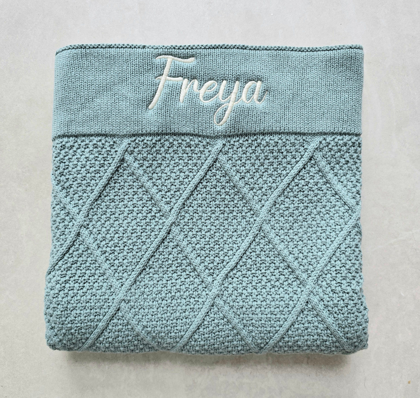 Sage Pattern Blanket
