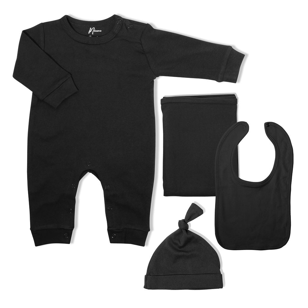 Black Onesie Set