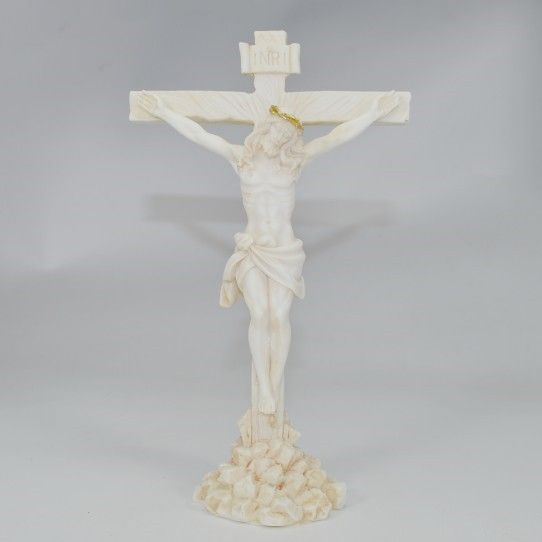 Ivory Crucifix with rosary