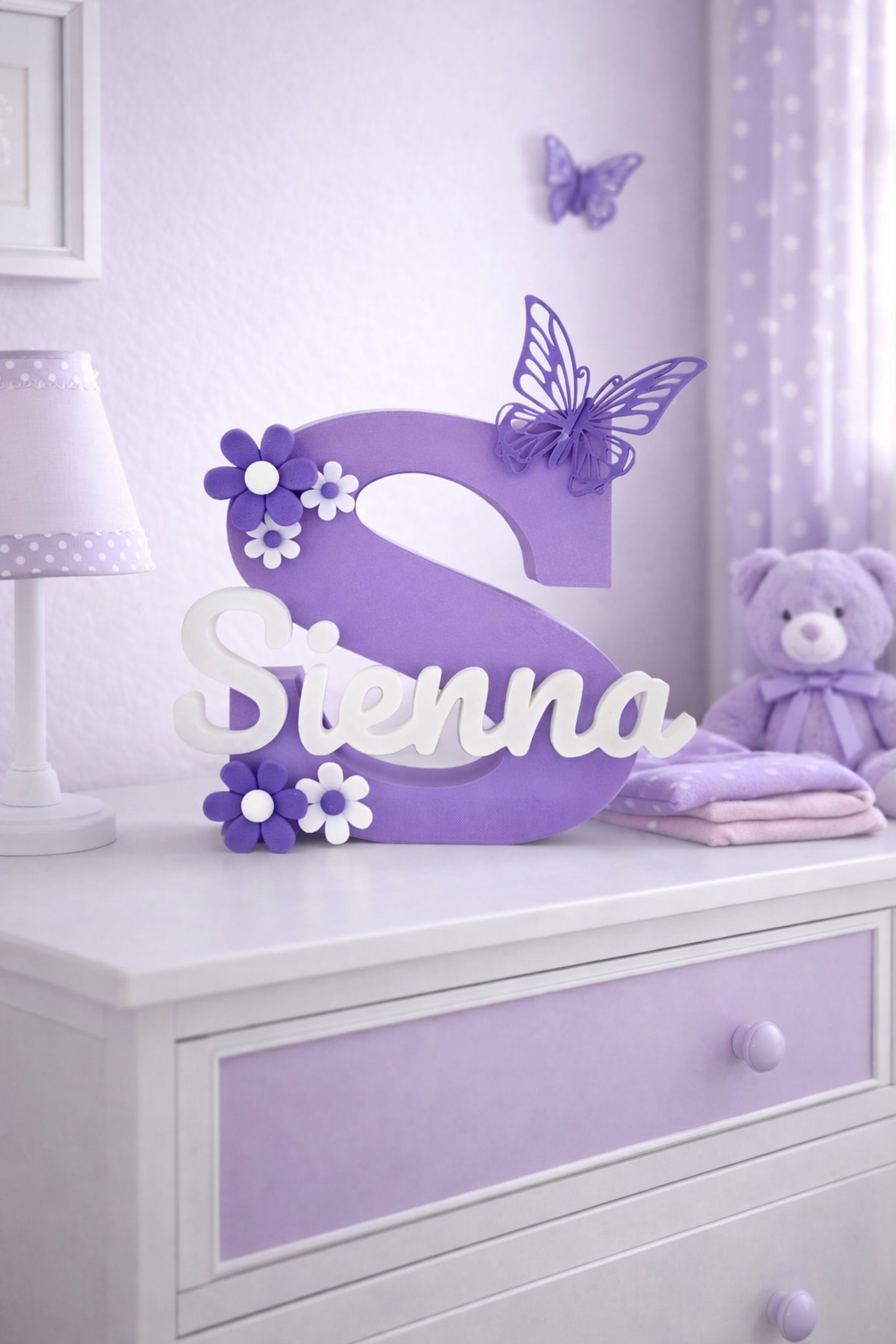 Butterfly Name Plaque