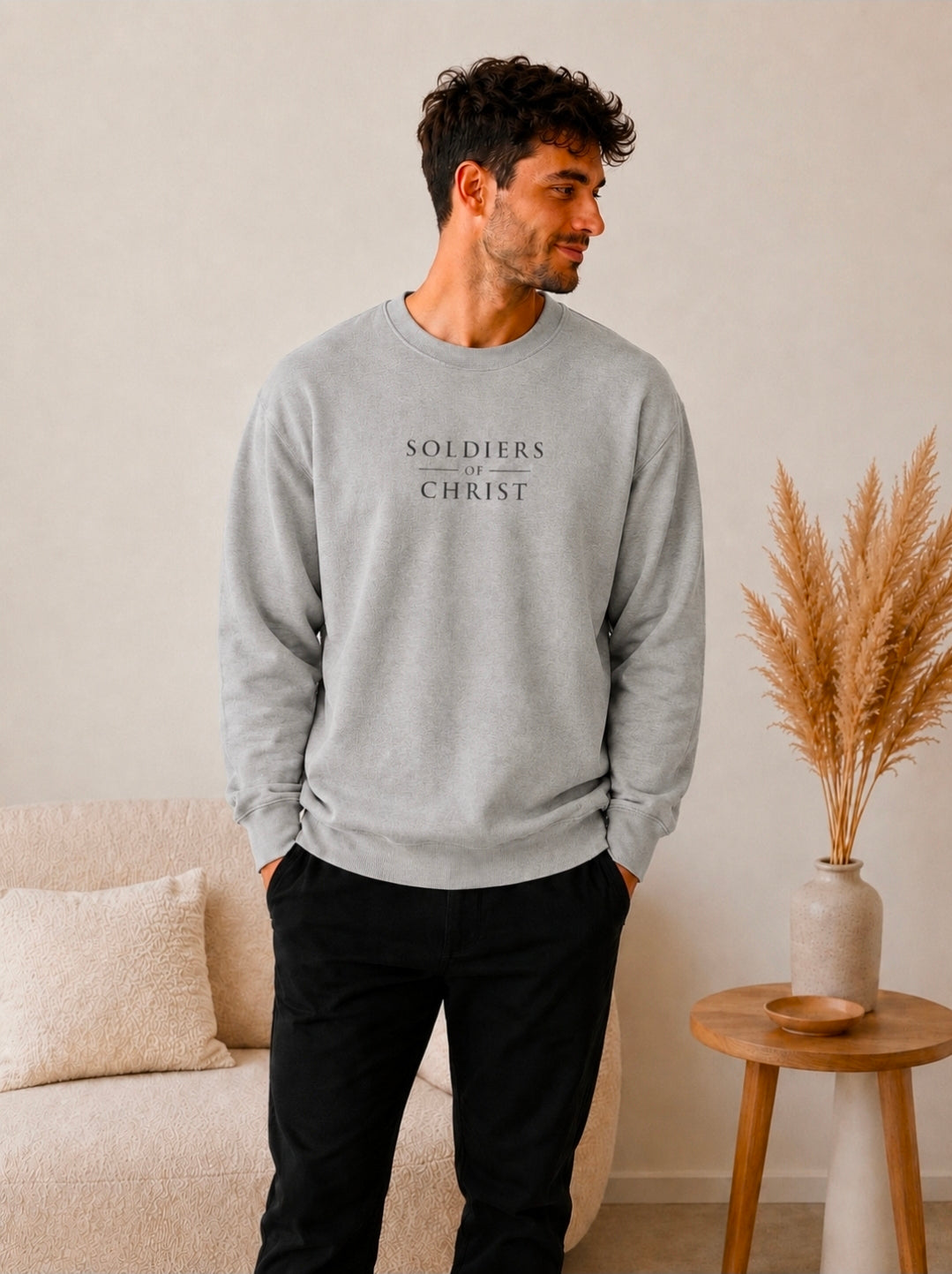 MARK 10:8-9 MENS JUMPER