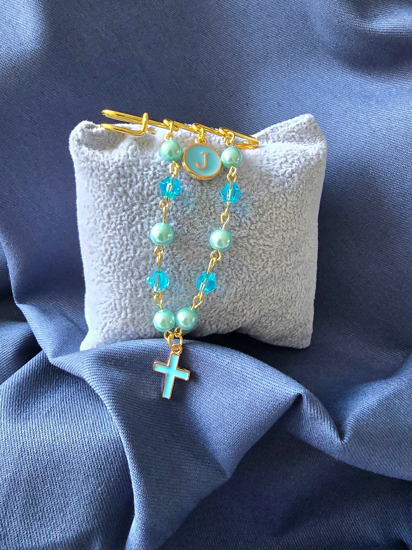 Blue Two Tone Pin