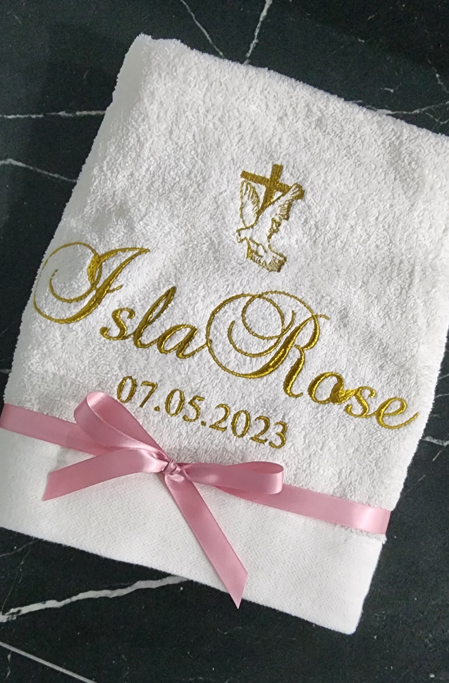 Christening Towel
