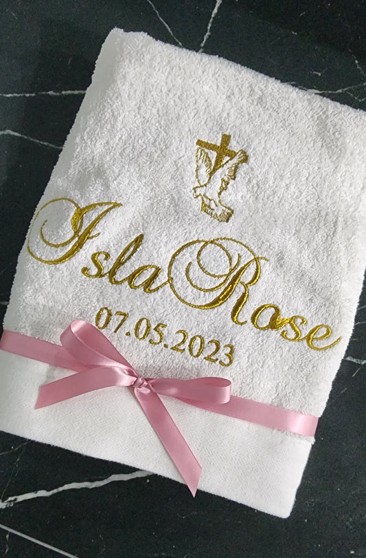 Christening Towel