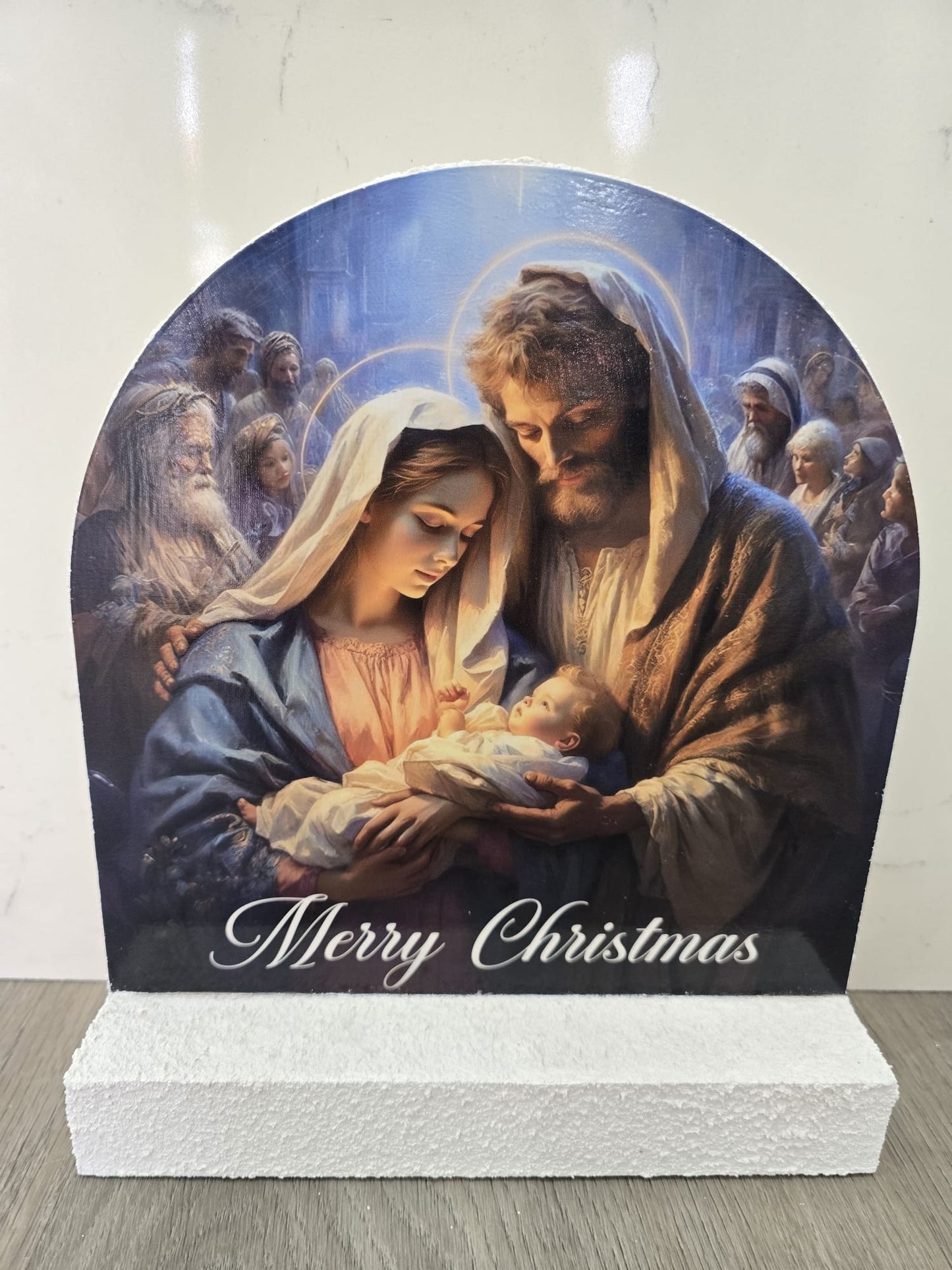 Wooden Religious CHRISTMAS ICON 3