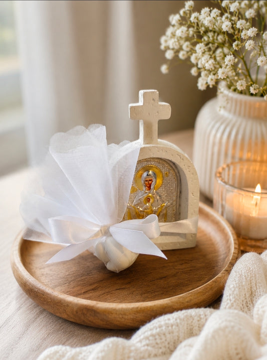 12X MOTHER MARY AND JESEUS ALTAR WITH CROSS