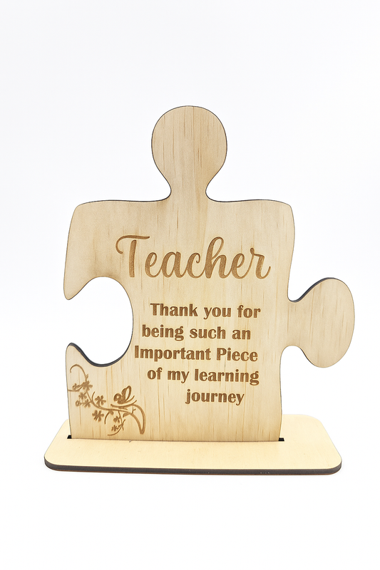 Teachers Gift Puzzle Piece