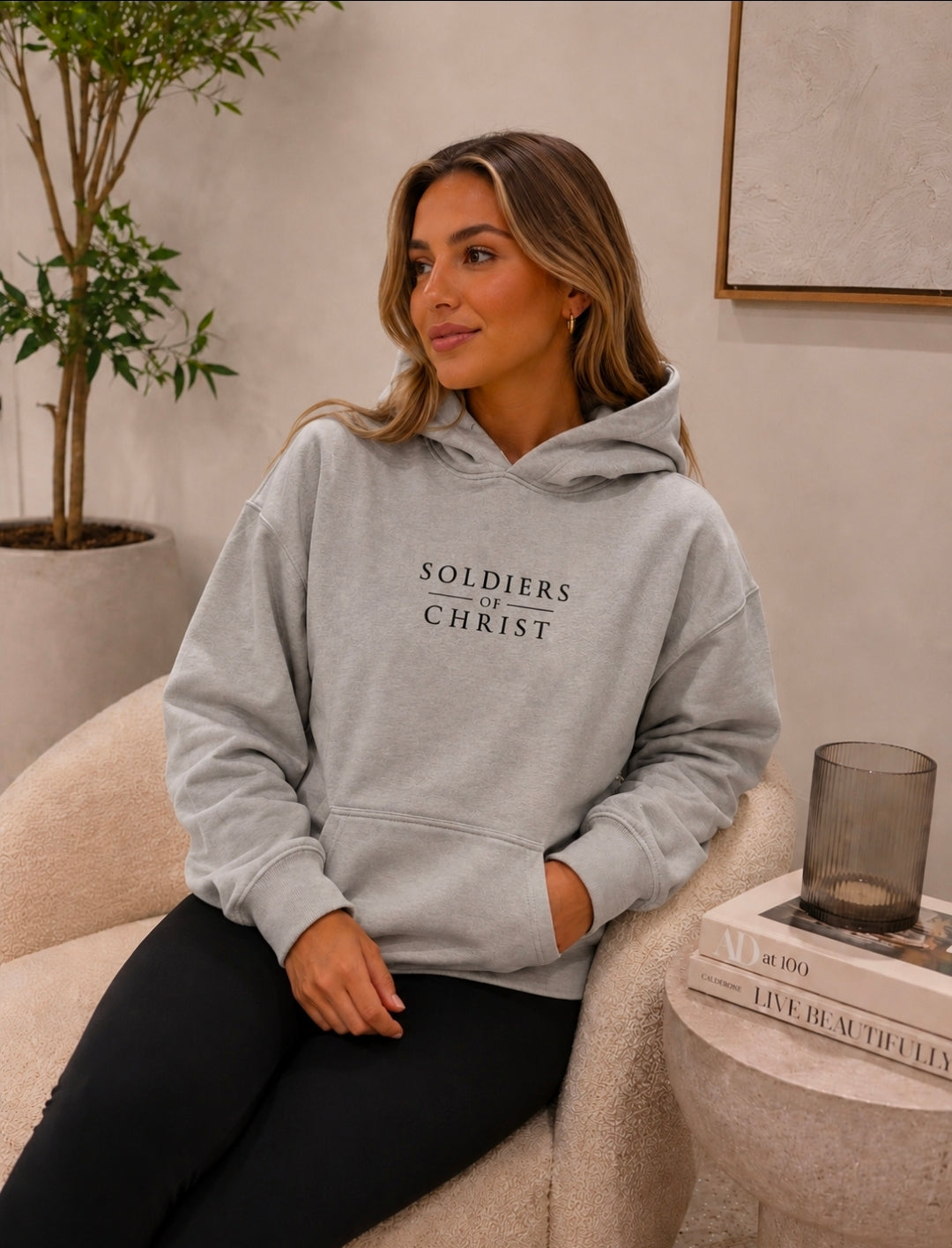 MARK 10:8-9 WOMANS HOODIE