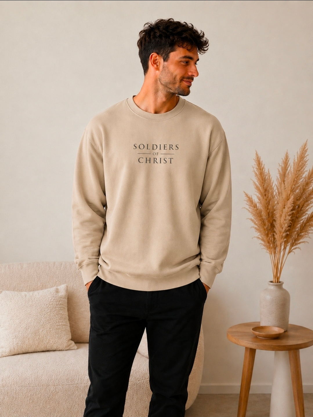 MARK 10:8-9 MENS JUMPER