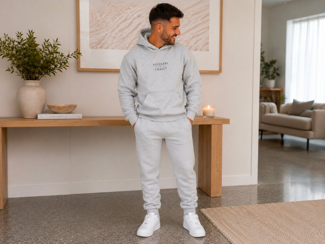 PSALMS 107:14 MENS HOODIE