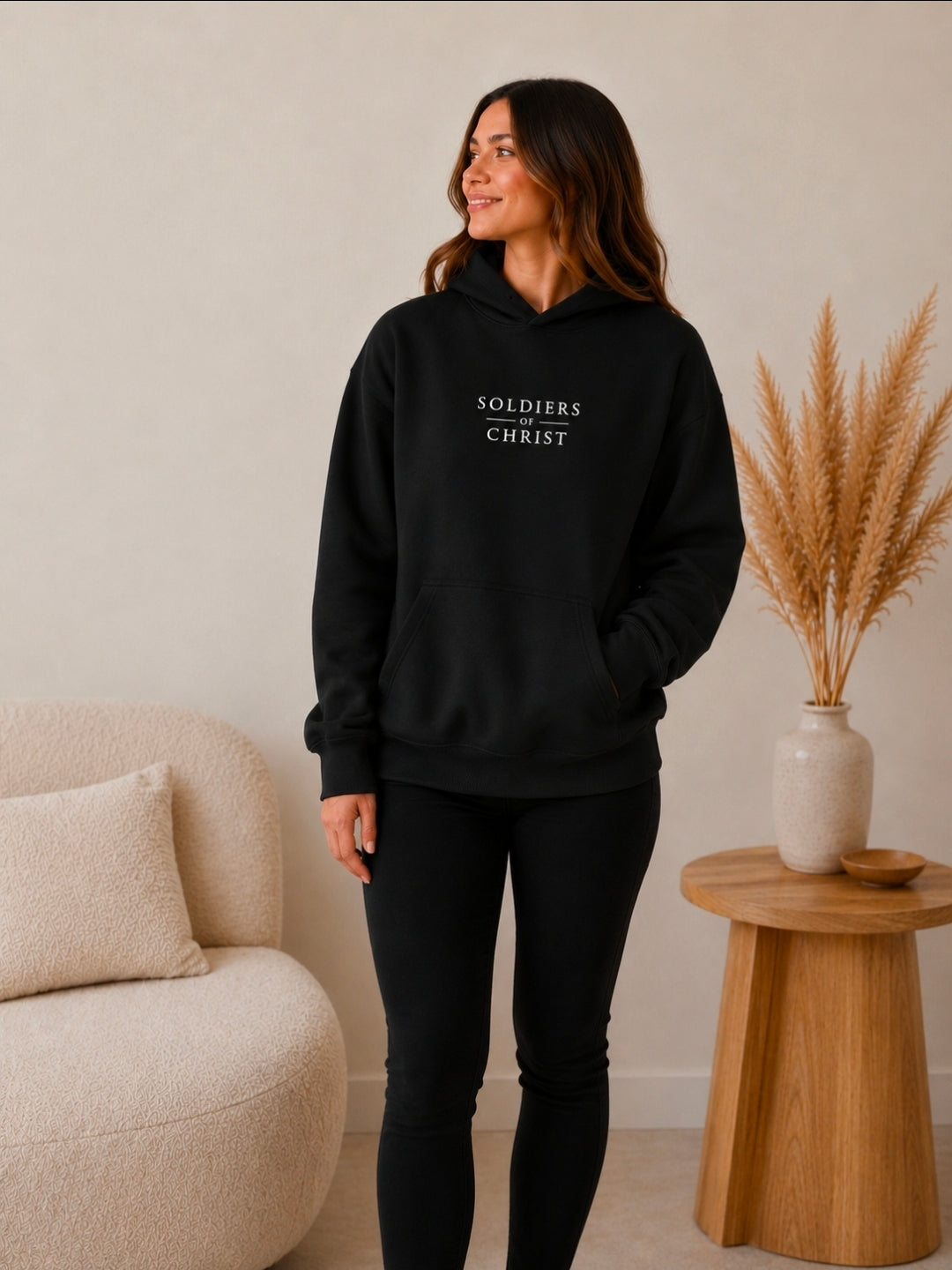 MARK 10:8-9 WOMANS HOODIE