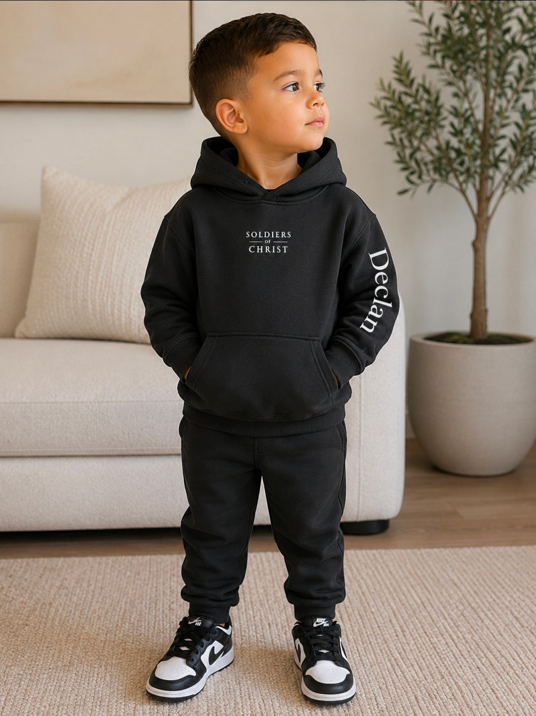 MATTHEW 19:14 PERSONALISED KIDS HOODIE