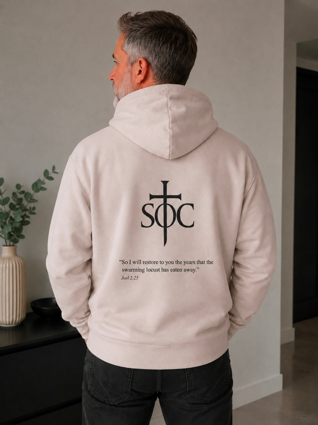 JOEL 2:25 MENS HOODIE