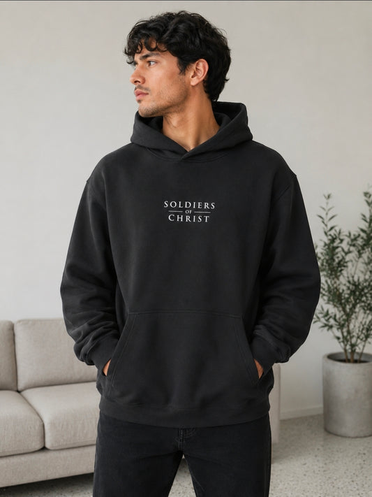 PSALMS 107:14 MENS HOODIE