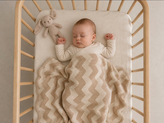 Zig Zag Cotton Blanket
