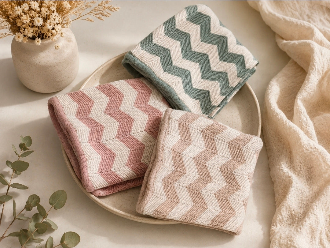 Zig Zag Cotton Blanket