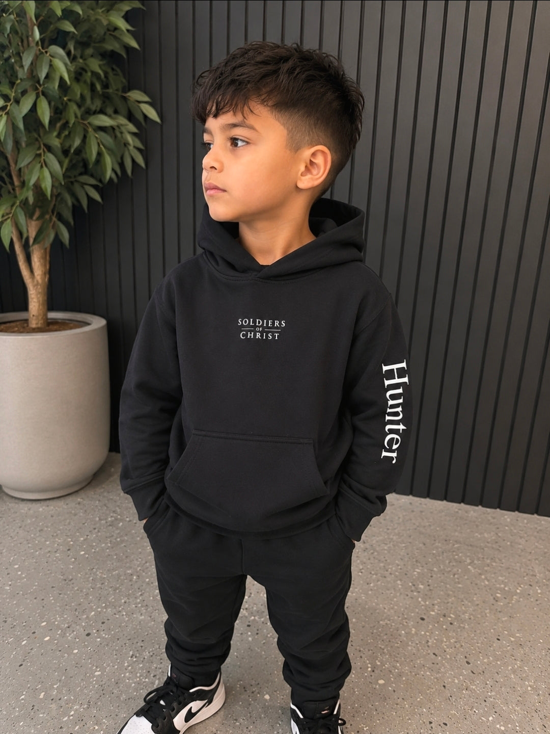 MARK 10:15 PERONALISED KIDS HOODIE
