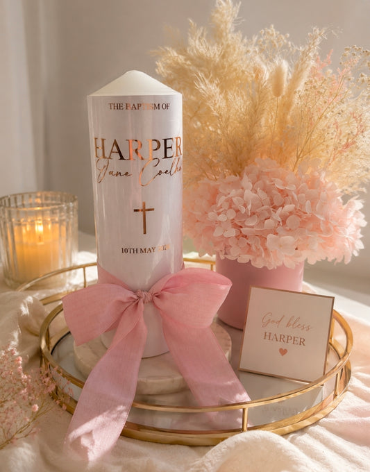 Christening Candle (OPTION 2)