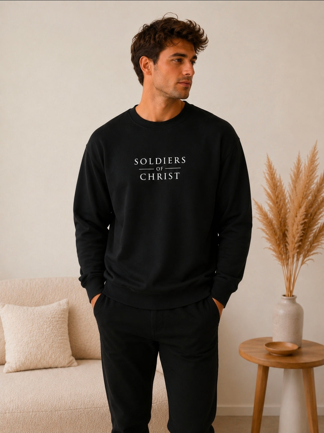 MARK 10:8-9 MENS JUMPER