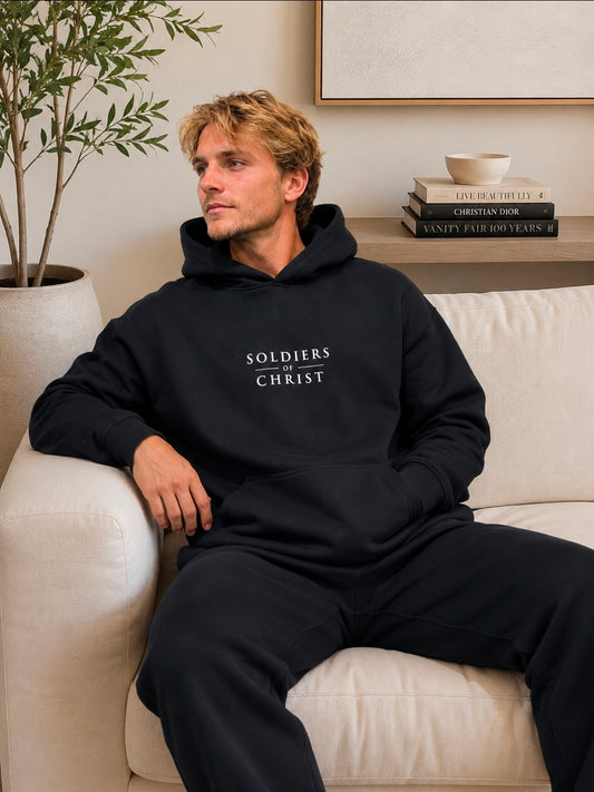 JOSHUA 1:9 MENS HOODIE