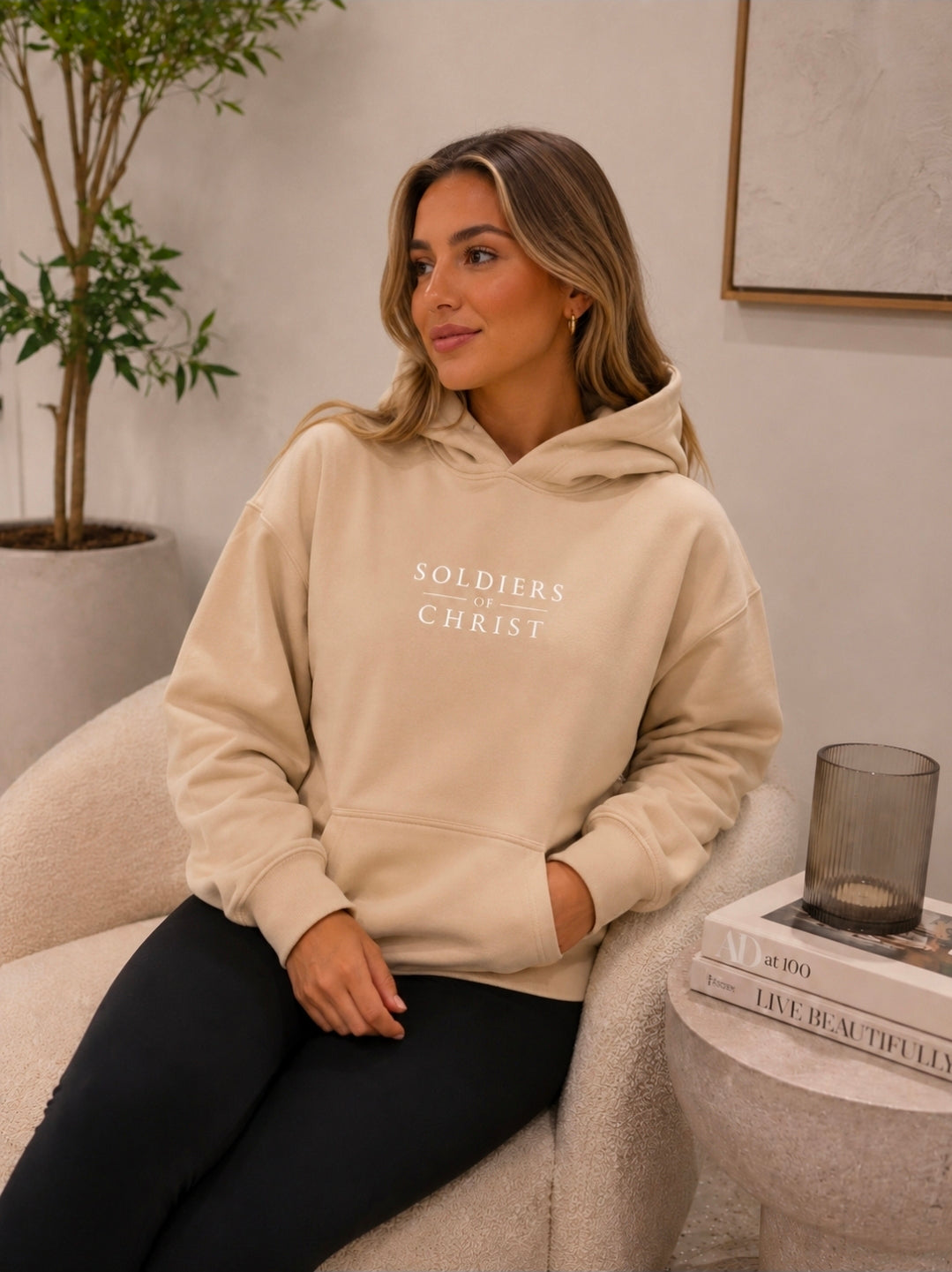 MARK 10:8-9 WOMANS HOODIE